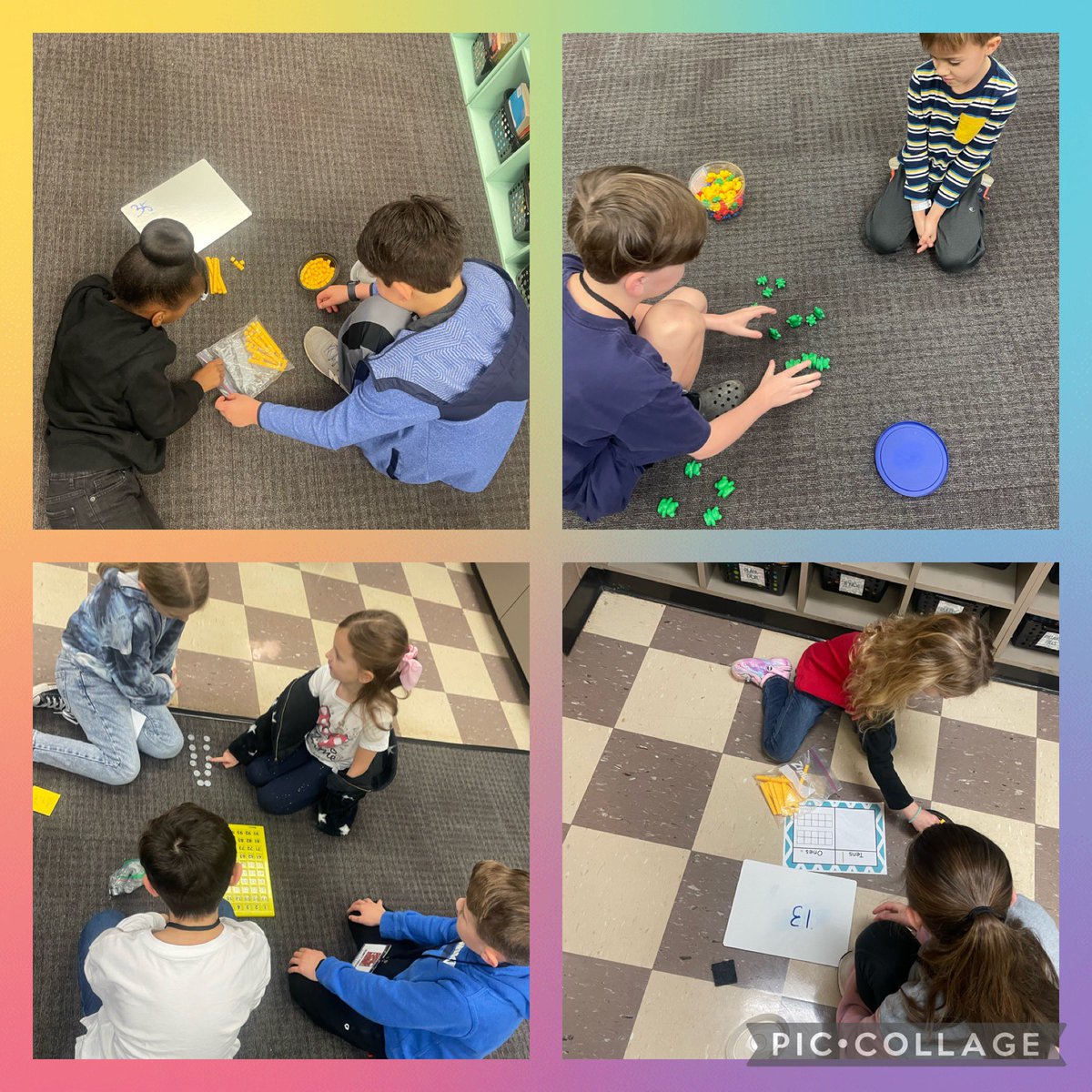 Our first full week of #EagleMathMentors was a success! I’m so proud of these 4th and 5th grade leaders who are giving of their time to come and have math fun with other <a href="/OPESEaglePride/">Orchard Park School</a> students! Can’t wait to see how Team 2 will rock it next week. #MathIsFun