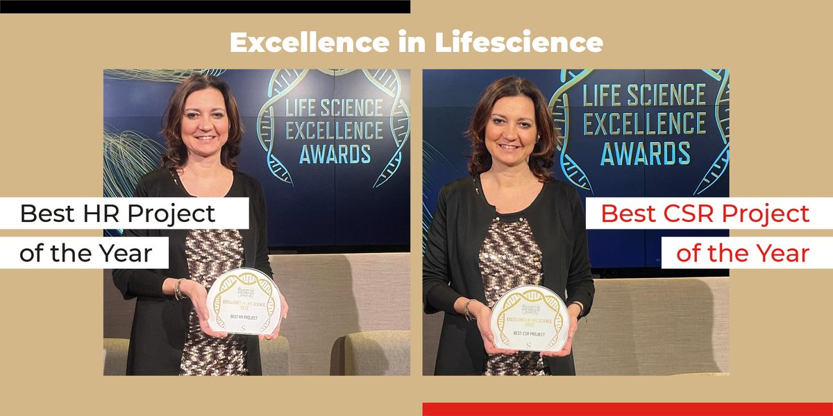 AlfasigmaSpa's tweet photo. I progetti “LABIO 4.0” e “Leadership Model Magazine” sono stati premiati ai #LifeScienceExcellenceAward nelle categorie Best CSR Project of the Year e Best HR Project of the Year. Un altro importante traguardo per la nostra azienda!
#LSEA2022 #popscitalia #qsanit #liveSICS https://t.co/6HwPmAXpbK