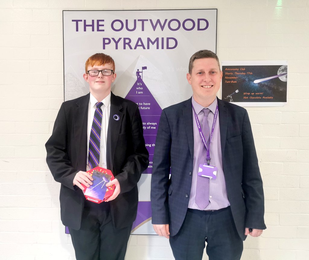 OutwoodHaydock's tweet photo. Congratulations to Luke D Yr9, this week's #FantasticFriday winner! Luke was awarded a #ClassroomChampion #LearningStar six times this week! ππ #teamhaydock #outwoodfamily #itswhoiam https://t.co/fSS5UU04oR