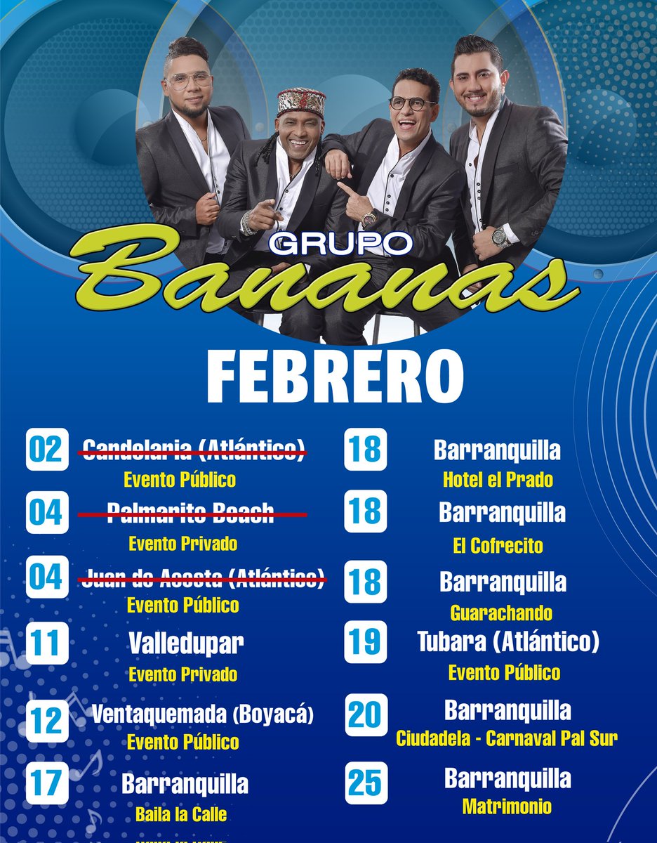 Febrero, todavía quedan fechas disponibles. Separa la tuya. #YSeguimosBateandoDeHomeRun