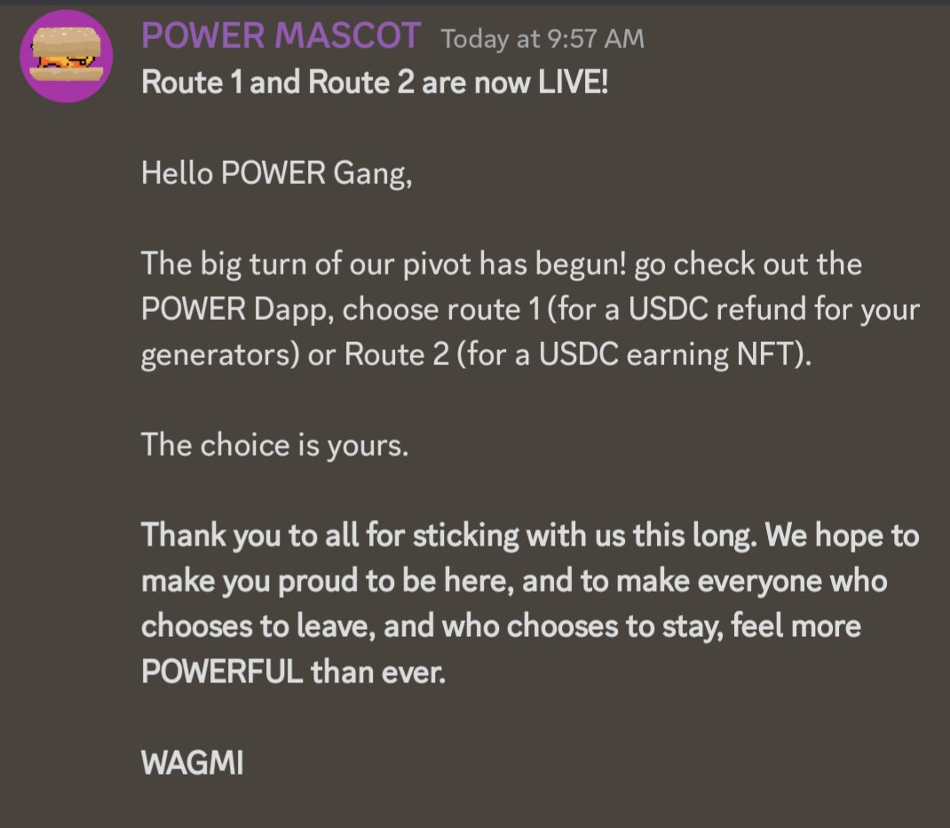 Powernodes_'s tweet photo. ⚡ POWER ANNOUNCEMENT ⚡
Go check out the Power Dapps page for the changes. https://t.co/BfbgP8ODQM