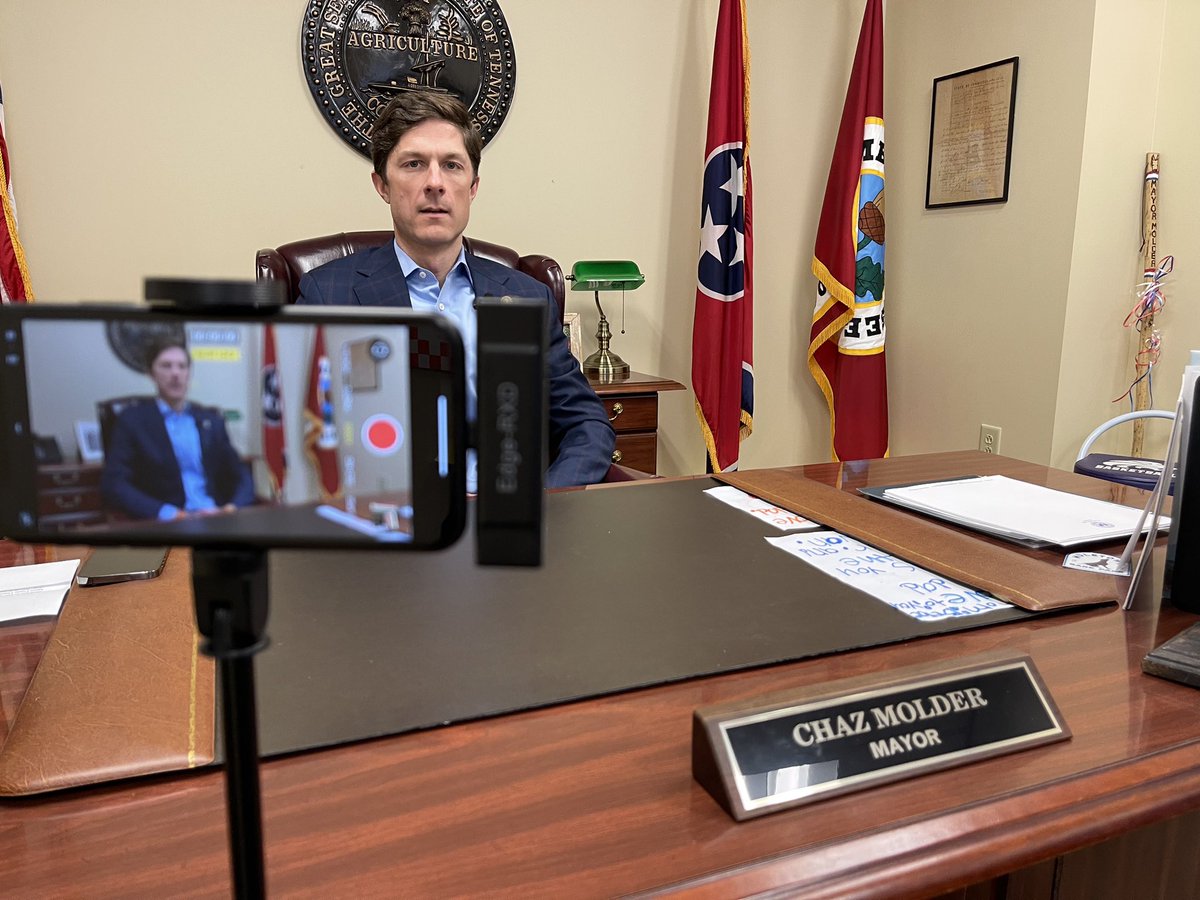Our thanks to <a href="/ColumbiaTNUSA/">Columbia, Tennessee</a> Mayor <a href="/chazmolder/">Chaz Molder</a> for discussing the importance of donating blood in Maury County. Thank you for the support. Video coming soon.