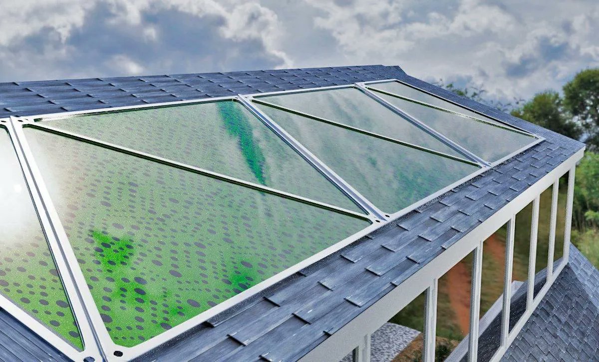 alternativaver1's tweet photo. Nuevos biopaneles de algas que producen energía, oxígeno y biomasa, además absorben CO2
https://t.co/gFsB8oi0S3 https://t.co/pmWFxaUDLy