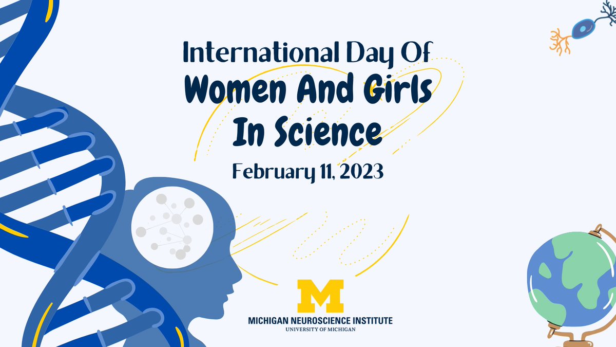 Tomorrow is the International Day of Women & Girls in Science, recognizing the need to promote gender equality in all levels of STEM disciplines. What female researchers/scientists have made an impact on your life or career? #Women #neuroscience #EquityinScience #STEM