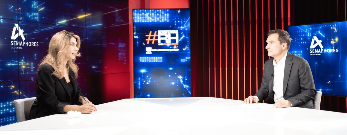 Semaphores_'s tweet photo. Retrouvez Olivier Dupont, Associé et Directeur du pôle Conseil en Stratégies, Innovations & Transformations de @Semaphores_ sur le plateau de #RDVRH avec @AlexiaBorgtv !
➡️ https://t.co/3iIobUQYjK https://t.co/jzOy7Ra0S9