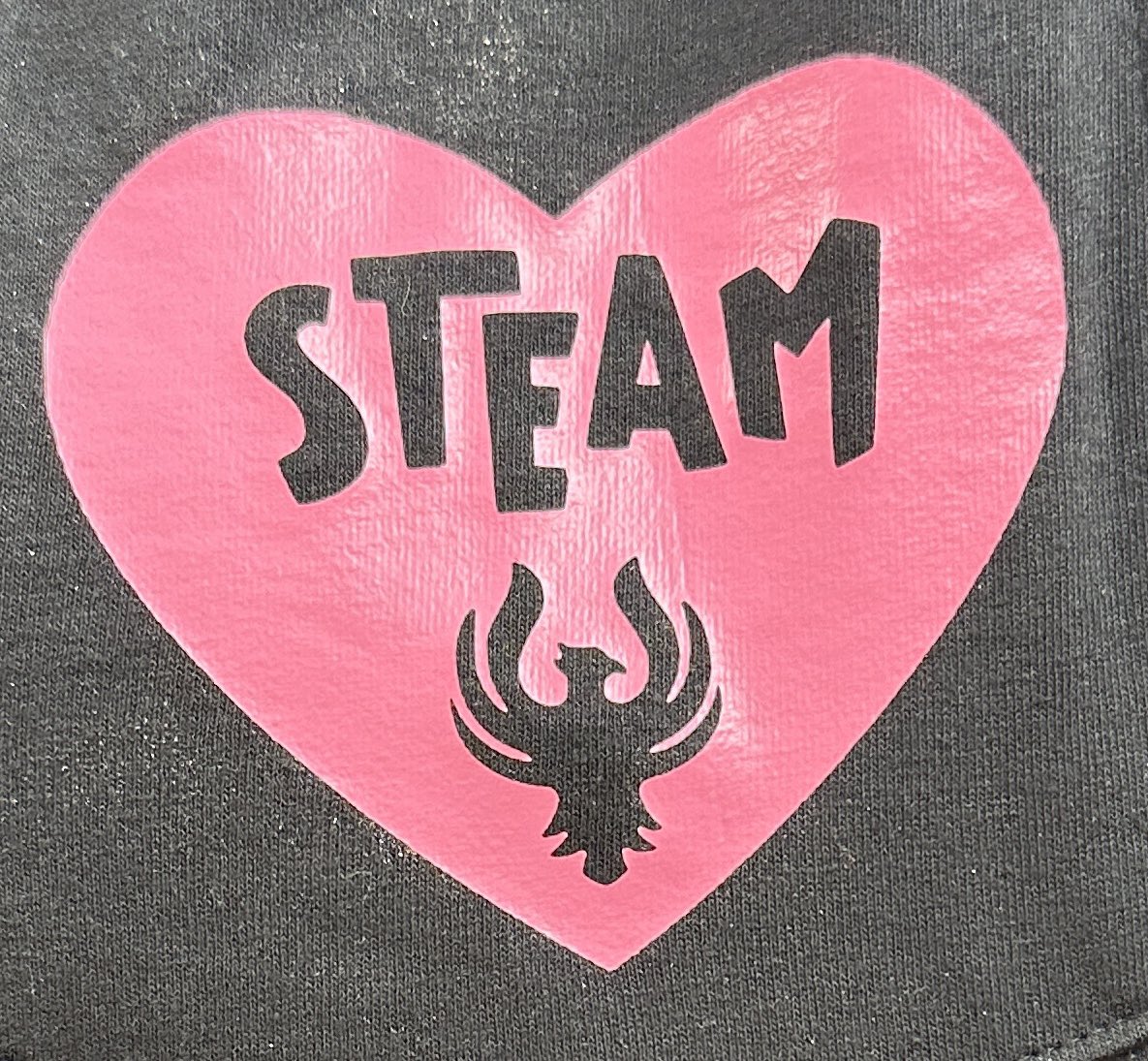 arosenSTEAM's tweet photo. Our STEAM Academy “Soup”er Bowl potluck is always one of my favorite events we do for staff camaraderie! Plus sporting a newly made shirt to show my love for my favorite school! @STEAMhigh https://t.co/20BkdJjNgH