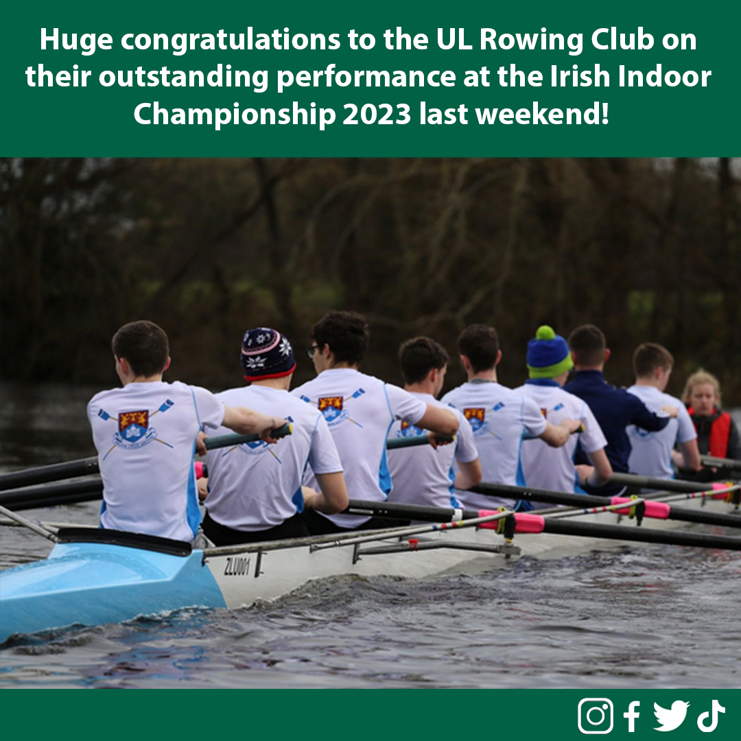 PessLimerick's tweet photo. Congratulations to the @ULRowing on their outstanding performance at the Irish Indoor Rowing Championships 2023 last weekend. 

Many 🏆🏅 were taken home! 

@FrankNugent10 #ULRC #ULWOLVES #ULSPORT #StudyAtUL https://t.co/9kGUZj5P6K