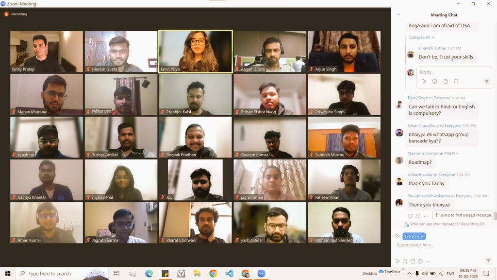 Manish Gupta (@manish_gupta416) on Twitter photo Done with today's orientation session <a href="/neogcamp/">neog.camp</a> 😍 . It was great to meet <a href="/tanaypratap/">Tanay Pratap</a> <a href="/VikramSanthalia/">Vikram Santhalia</a> <a href="/ch_akanksha/">Akanksha Choudhary</a> <a href="/tanviprya/">Tanvi</a> and all my batchmates
The more you spend time, the bigger line you will create
❤️ Done with today's orientation session <a href="/neogcamp/">neog.camp</a> 😍 . It was great to meet <a href="/tanaypratap/">Tanay Pratap</a> <a href="/VikramSanthalia/">Vikram Santhalia</a> <a href="/ch_akanksha/">Akanksha Choudhary</a> <a href="/tanviprya/">Tanvi</a> and all my batchmates
The more you spend time, the bigger line you will create
❤️