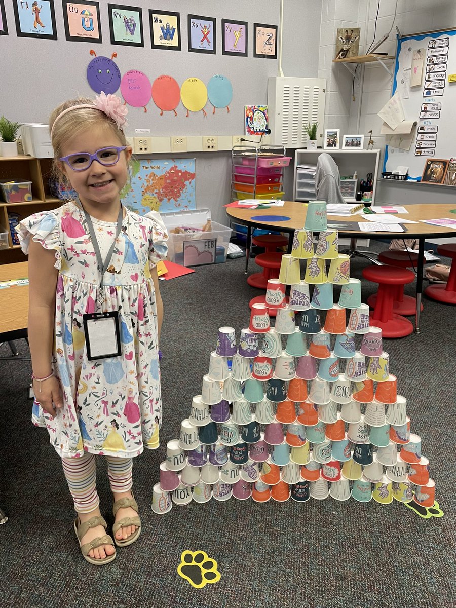 MissHKinder's tweet photo. 100th day fun! https://t.co/EGRLJcyWsp