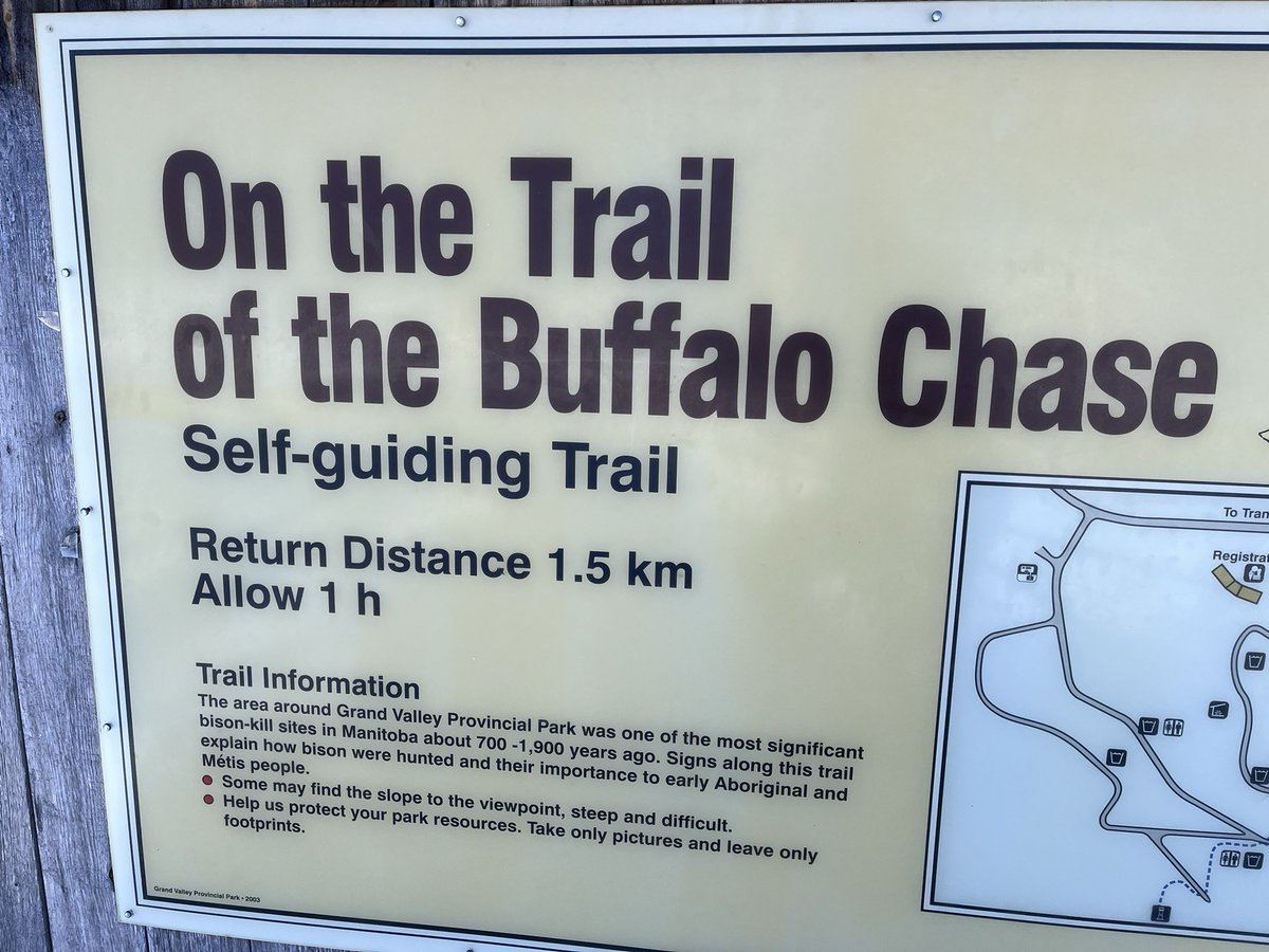 Got a 2 for 1 on the #JackFrostChallenge 2023 MB bingo ✅ visit a provincial park ✅ visit a new walking trail 
<a href="/GreenActionCtr/">Green Action Centre</a> #SayFreezeMB