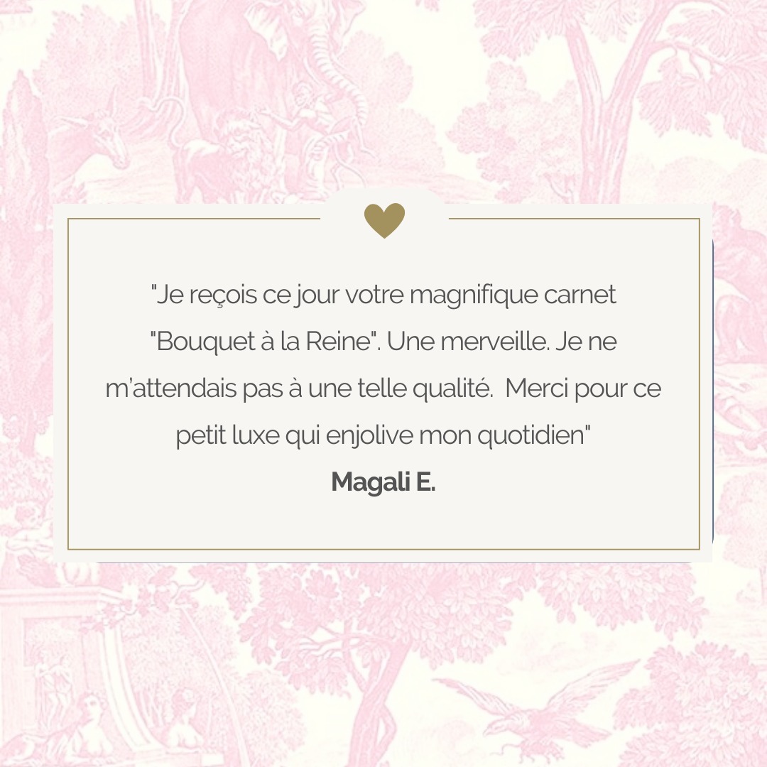 CollegeroyalSAS's tweet image. Parole de client💗👑
Nous adorons prendre le temps de rassembler les retours que nous recevons… 
🔎 Pour nous améliorer
💌 Pour booster notre motivation et nous inspirer !
En ce mois de l&apos;amour, le mot de Magali E. tombe plutôt bien ! #happycustomer