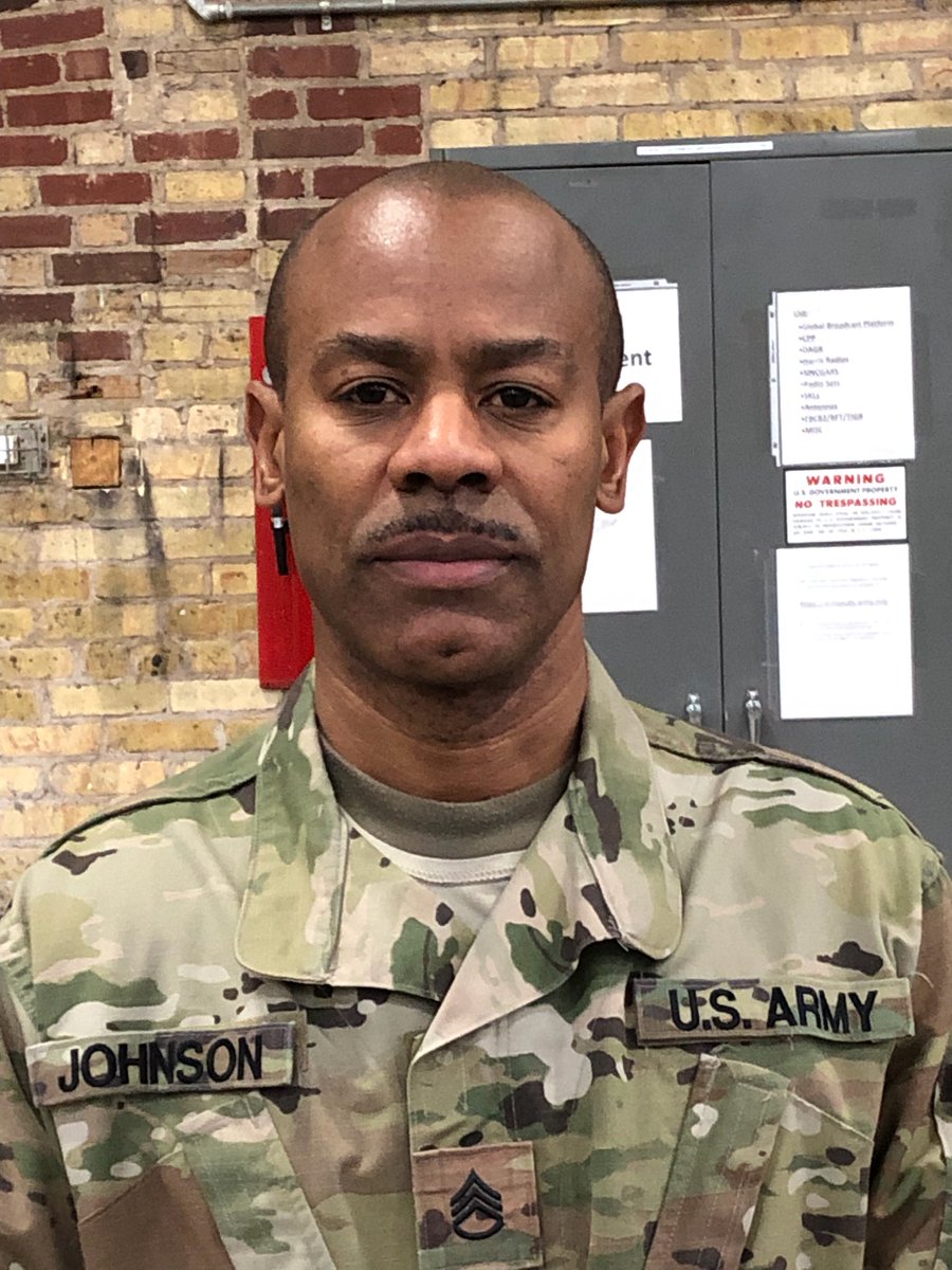 For Black History month we're hearing from our Guardsmen. Meet Staff Sgt. Eddie Johnson. Joined in '02. His favorite part of serving is wearing the uniform, representing the nation, and helping people in the community. #knowyourmil