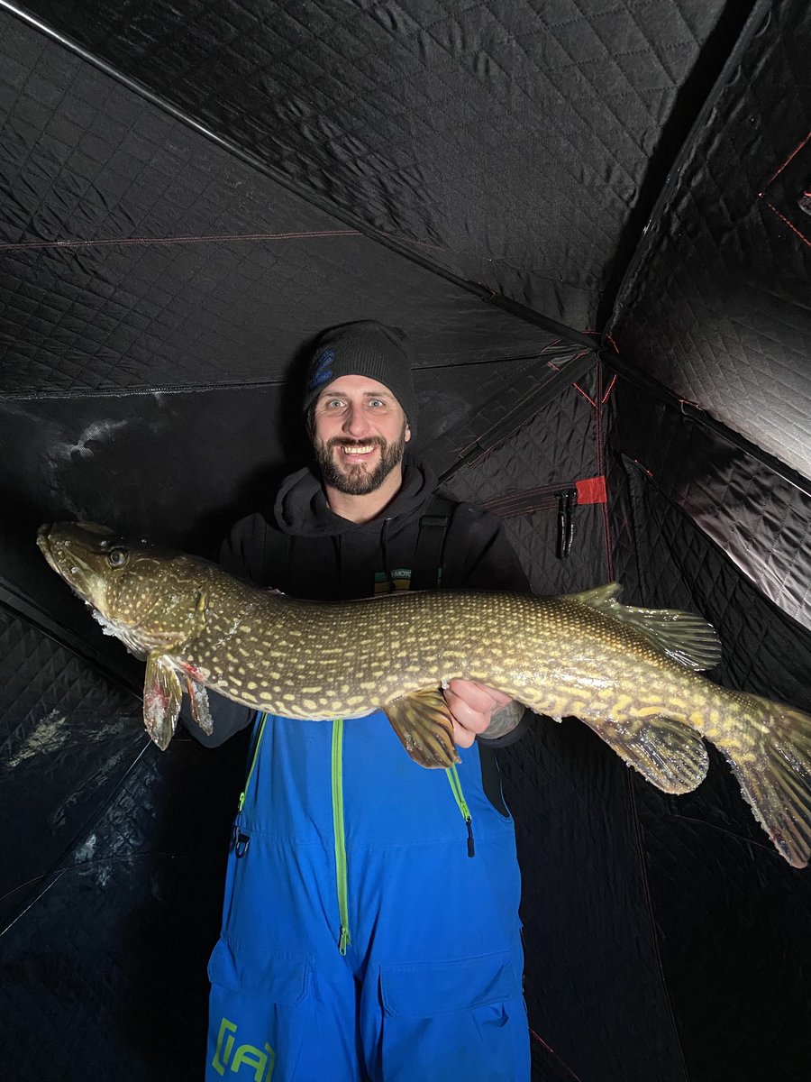 leaf308's tweet image. Biggest Pike of the season!! Let Go!!