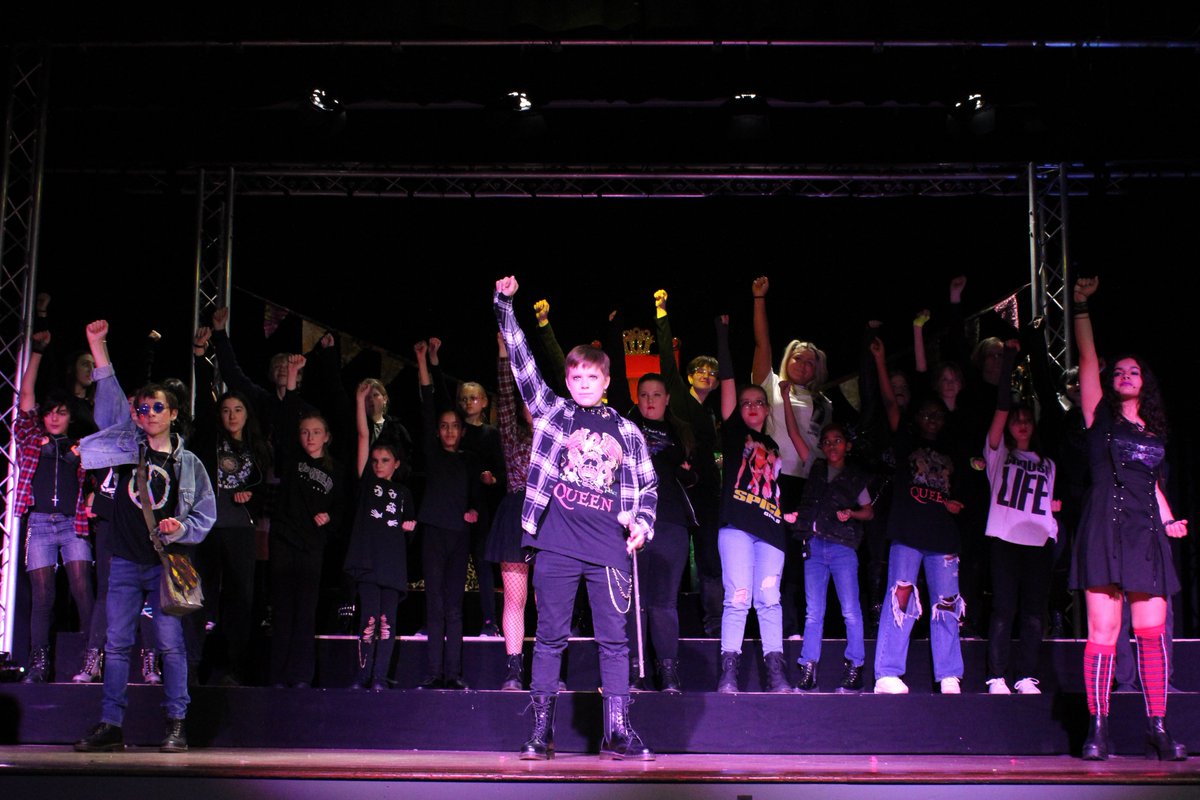 We Will Rock You Rocks The Town 🎸
<a href="/GYCA_charter/">GYCA</a>'s performance of We Will Rock You has been a smash hit, selling out on their opening evening! The musical follows the story of Galileo Figaro with many Queen songs along the journey. Read more here: greatyarmouthcharteracademy.org/107/news/post/…