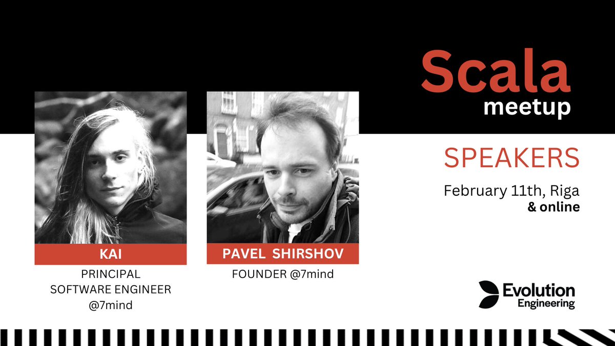 evoneering's tweet photo. 🔥 Last chance! Don't miss out on the Scala Meetup hosted by Evolution Engineering. 🍕Food, beverages, and small gifts will be provided for all offline attendees. Register now to secure your spot! 💻 https://t.co/RTteKYZOzD
#Scala #ScalaMeetup #IzumiFramework https://t.co/3G7ZjsjJRk