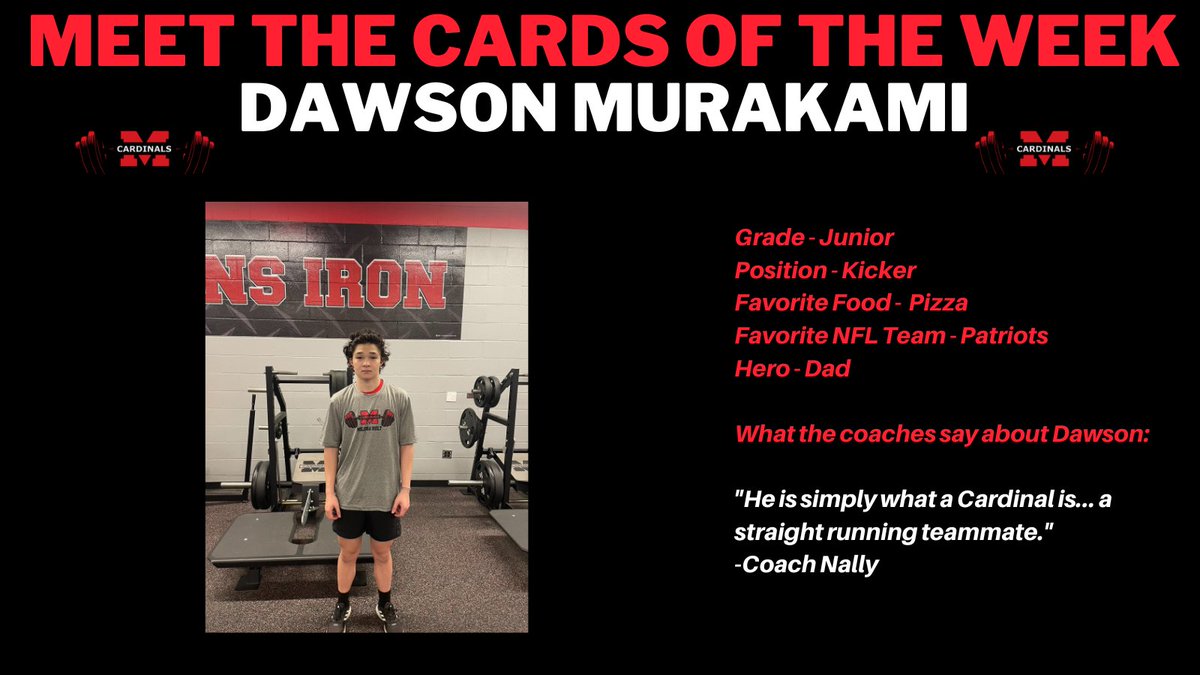 coach_pickup's tweet image. Our Cards of the Week. These athletes are always focused on improving every single day. #OnePercent #BAWA @FootballMelissa