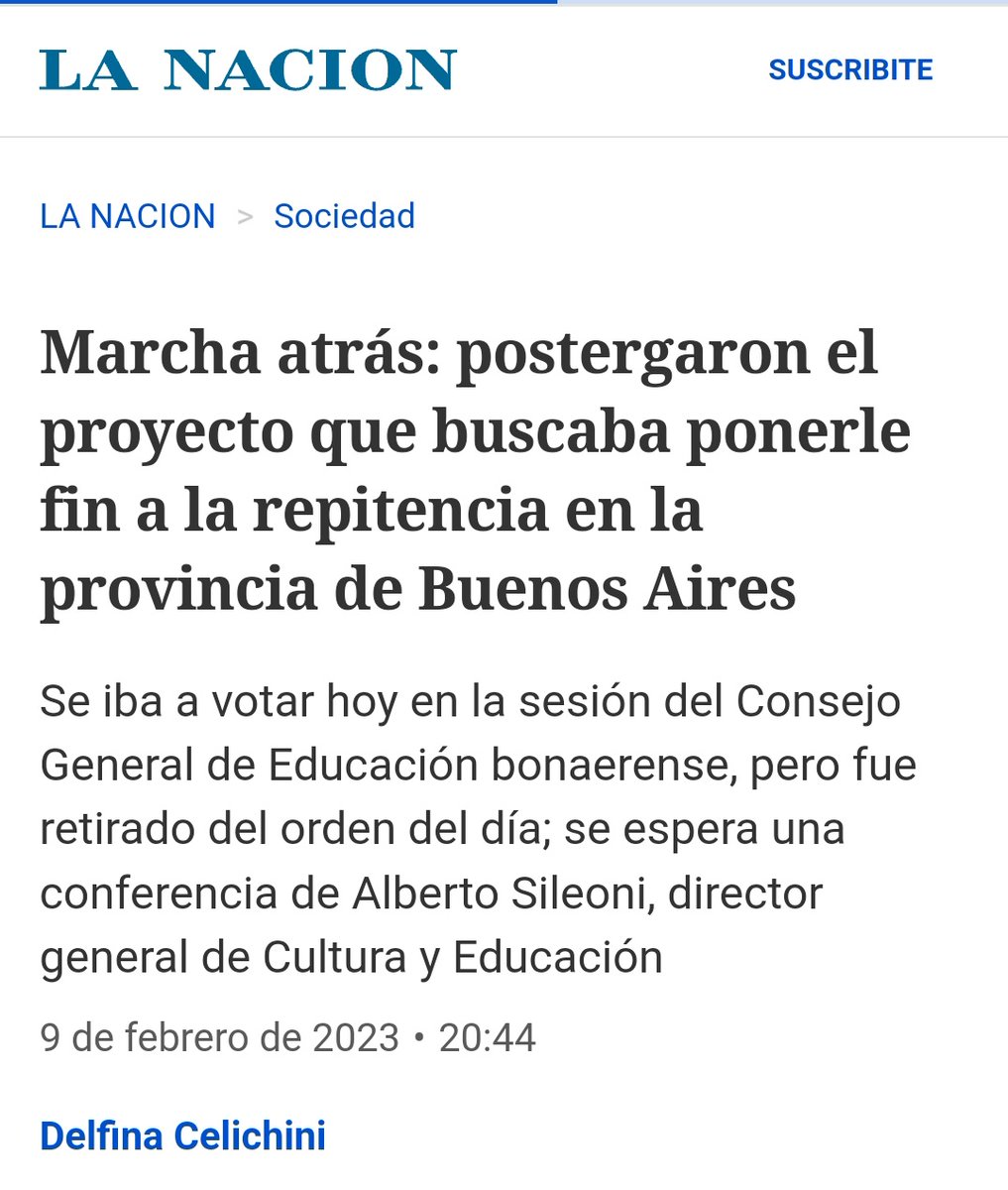 PadresOrgPBA's tweet photo. El consejo general de Educación de la provincia de Buenos Aires dio marcha atrás con la aprobación del nuevo régimen académico que flexibilizaba las condiciones de acreditación de las materias.

Celebramos la decisión reiterando el pedido de  #EducaciónDeCalidad https://t.co/FbJlxeKmDA