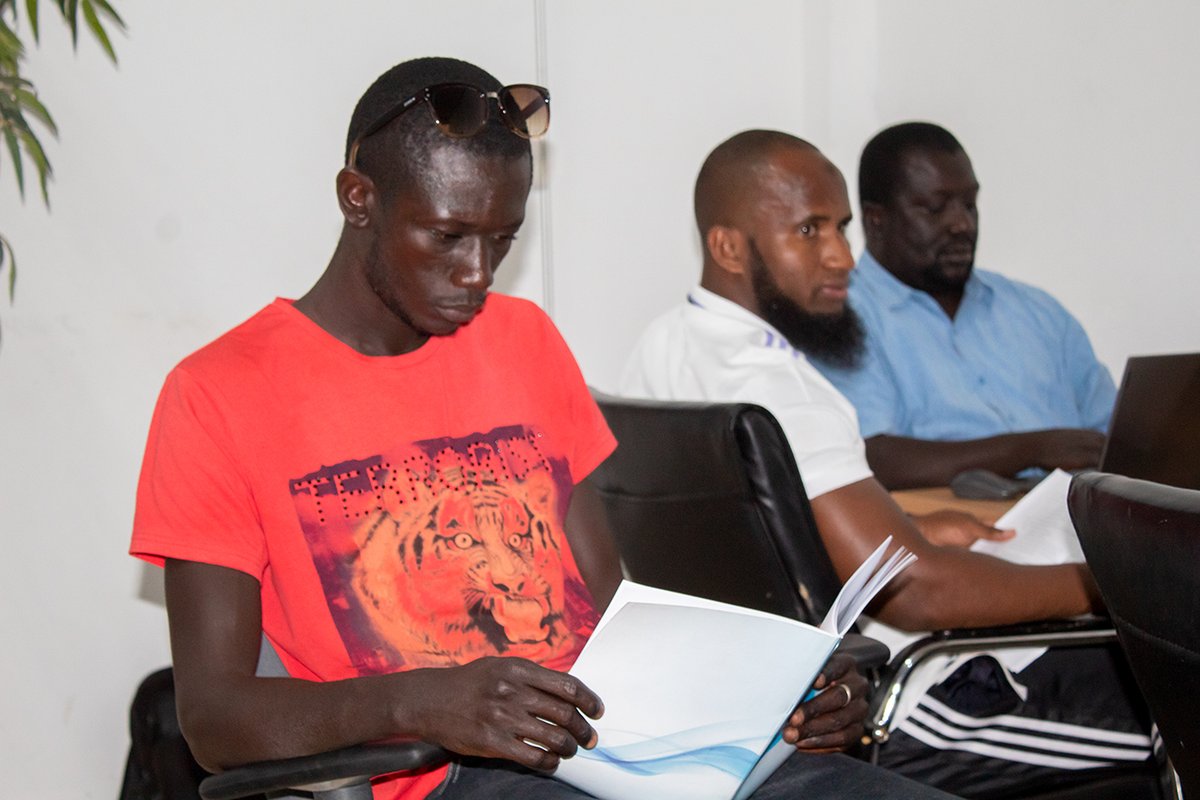 InSISTGlobal's tweet photo. The support training on the eLMIS draws close to an end as the trainees indulge in the last stages of the Support training. @MohGambia, @JSIhealth 
#elmis #gambiandigitalsolutionproviders #techgambia #insistglobal https://t.co/pjsVBLQDnU