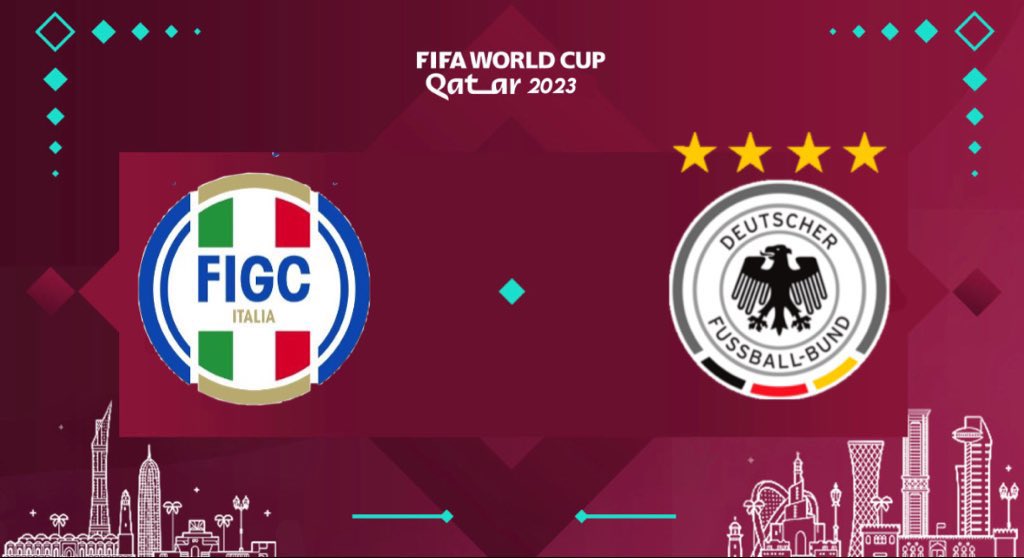 𝗢𝗙𝗙𝗜𝗖𝗜𝗘𝗟 ! 🚨 

Voici la rencontre du jour ! ⚽️

Match amical international : 
- <a href="/Pallemagne_/">Pallemagne</a> 🆚 <a href="/Pitalie_/">Pitalie</a> à 21:30. 

Soyez au rendez-vous sur PMC Sport ! 📺