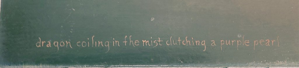 TheJenosphere's tweet photo. @PhilosophyMeToo @DR_RAGEBERG @PaigeBernard @ajvgriff1987 @MinervaRecruits @miranda13085 @kesquepens @MsMelChen @BillAckman @DisabledStem @SaferAcademia @SaidTheBully @SafeFacultyProj @jasper_r_chen @DrBenNeel @DMSabatini @DrAnneCarpenter @youagainnoplsss Nothing ramps up your energy to engage like being silenced with a #slapp suit. #metooacademia NOW. #metoo #SLAPPback
Ah, Dragons! Here's my fav dragon pic. Painted by "the great generation", NYC artist, Iris.
Captioned: 'Dragon Coiling In The Mist Clutching A Purple Pearl' 🙂 https://t.co/yUmGUxAGdr