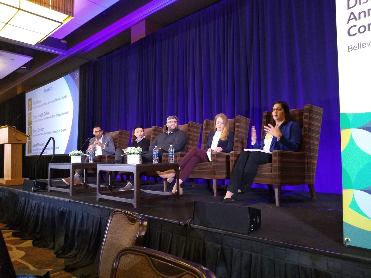 CASEDistrict8's tweet photo. Great to hear this morning from former #CASE8 Rising Stars about what inspires them about working in advancement and their advice for newcomers to the profession. What a perfect way to start the final day of our conference!

#case8conf https://t.co/vpIm8LYoIc