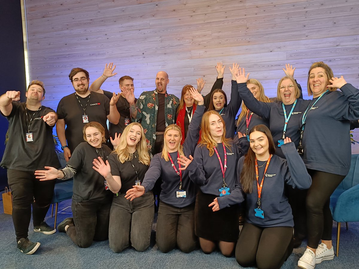 CHAOSDigitalUK's tweet photo. That's a wrap! We had a fantastic day with @AppsinSuffolk and all the other amazing guests who chatted to us! Now, anyone know the quickest way back to Cornwall? 😛 #KeepItCHAOS #NAW23 https://t.co/tP2FdeqONj
