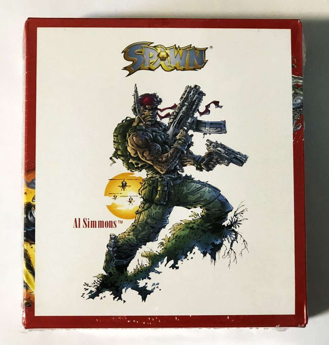 SPAWN CARDS BOX シュリンク未開封 エポック社 1998 オマケ付 Epoch's Spawn Cards: Japanese Edition (1998). Art by @GregCapullo