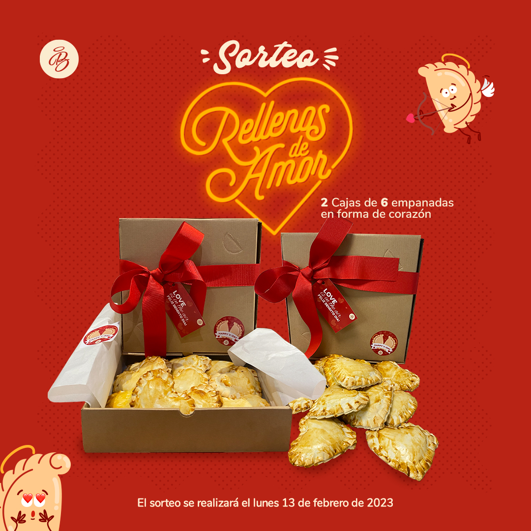 BenditasPy's tweet photo. 🚨 SORTEO RELLENO DE AMOR para salvarte este 14 😍

👉 2 Cajas de 6 empanadas en forma de corazón 🎁

📲 Para participar tenes que seguir los siguientes pasos:

- Seguirnos 👈
- Déjanos tu like ❤️
- Darle RT 🔁

Sorteo válido via Twitter: habrá 2 (dos) ganadores🏆 https://t.co/iNDJe5soj0