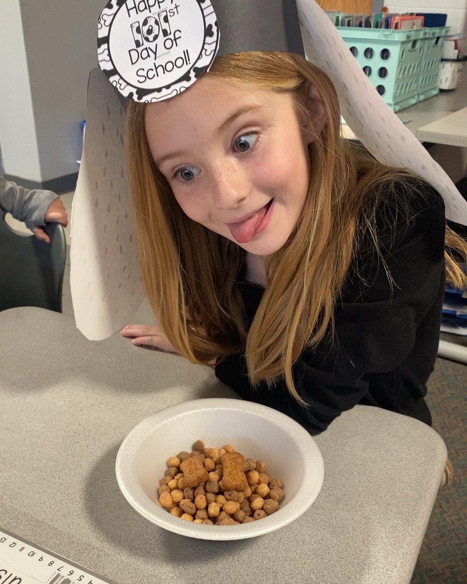 mrspruittfirst's tweet image. 101 days of school means a 101 Dalmatians celebration! @MillsRiverSch #heretofly