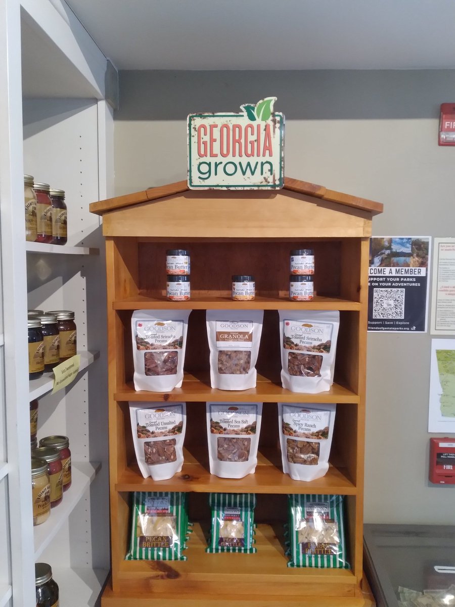 OfficialLWH's tweet photo. In the #LWH #giftshop we always  have items that are locally made and #georgiagrown. We have  homemade #soap made in Warm Springs and #goodsonpecans from Leesburg, #Georgia. We also have  #hotruby from #Texas and other items from #USA #gastateparks #GaStateParks #GaHistoricSites https://t.co/9lY5ZFfDgm