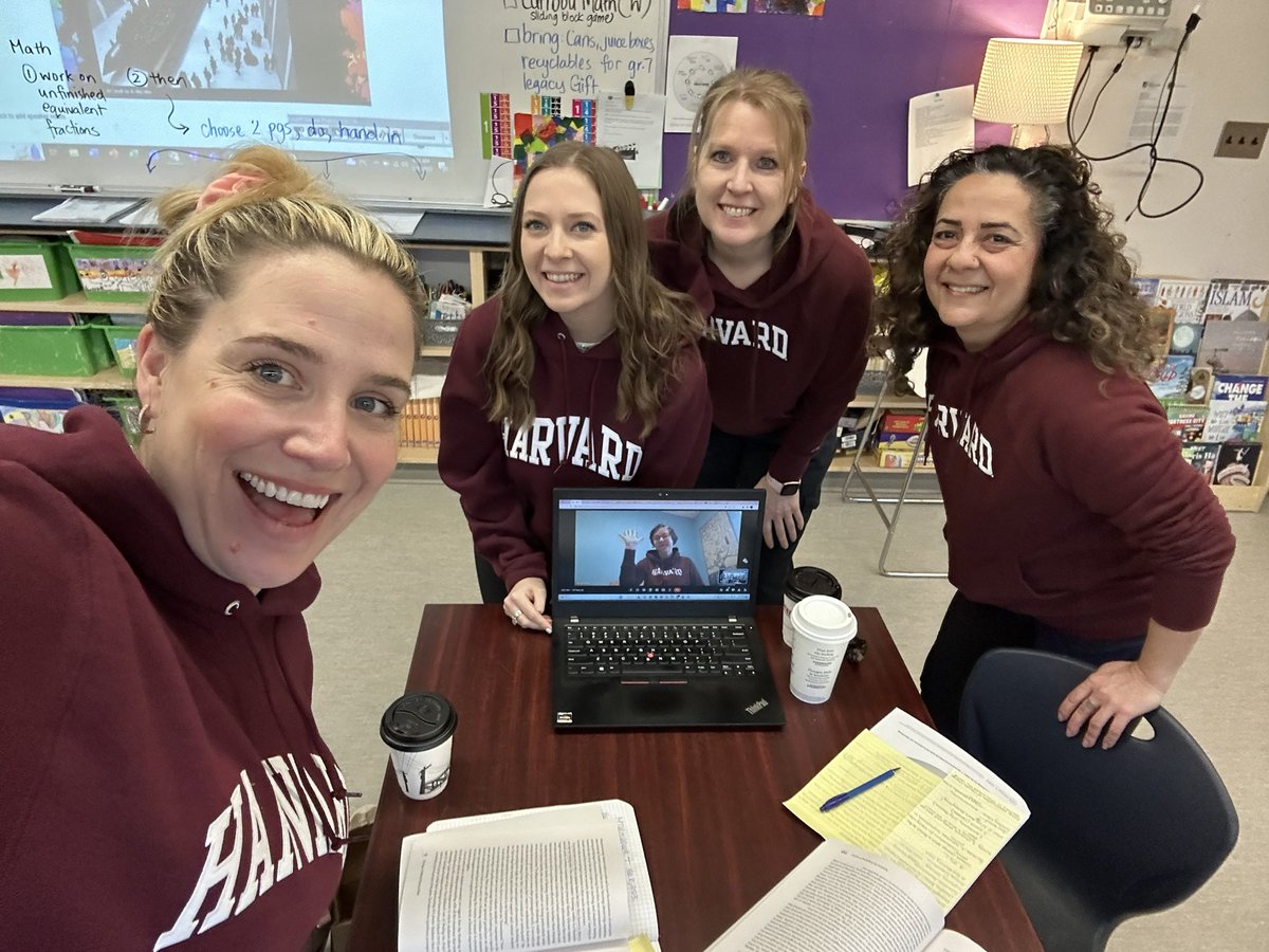 Last meeting of our <a href="/Harvard/">Harvard University</a> Making Thinking Visible Group. It was a privilege learning with and from these amazing educators! <a href="/firouzehv/">Firouzeh</a> <a href="/Ms_H_Oates/">Hannah Oates</a> <a href="/MeghanatWestcot/">Meghan Stewart</a> <a href="/tacomagirl73/">Lisa Bell-Lee</a> <a href="/westcot_school/">Westcot School</a>
