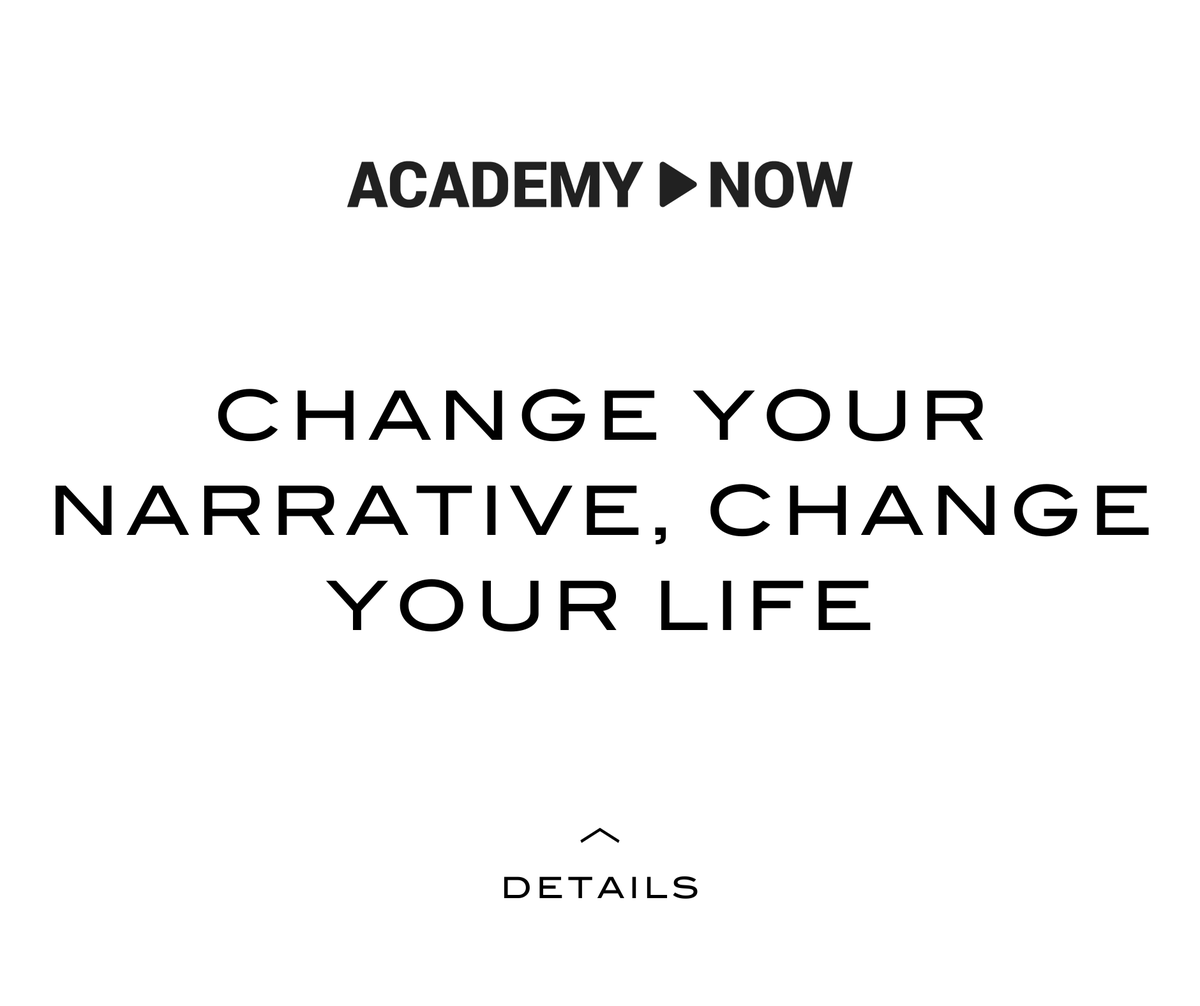 decorcabinets's tweet photo. Ready to Transform Your Life? Sign Up for our 𝐅𝐑𝐄𝐄 𝐖𝐞𝐛𝐢𝐧𝐚𝐫 ⇣ 

How we construct our narrative strongly affects our personal well-being. That is why making your story a positive one is so important. 
 
https://t.co/qQ7wbHt47m

#decoracademy #academynow #webinar https://t.co/HIQufulCsC