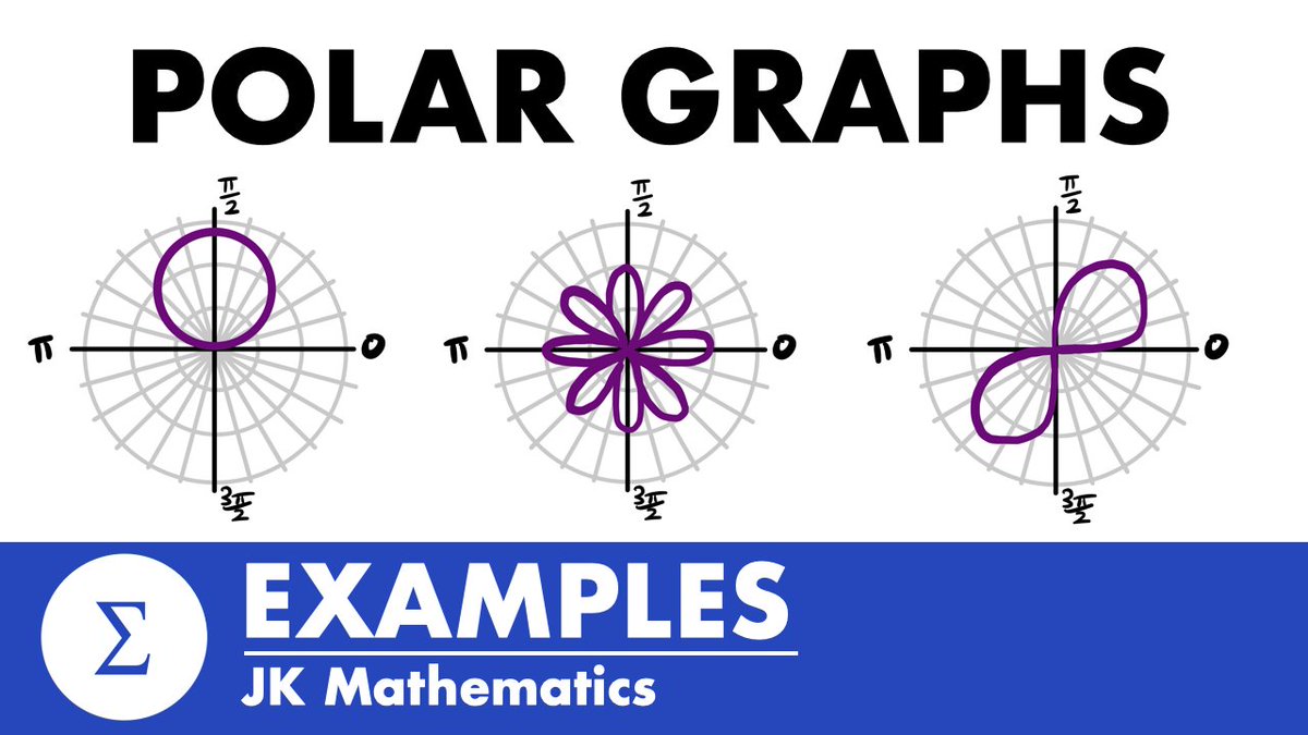 jk_mathematics's tweet photo. Practice graphing polar equations with the examples in my new video for Calculus 2 now available on YouTube!
Link: https://t.co/MX4op7bj8A
#math #calculus #calc2 #youtube #jkmath https://t.co/q3HmQJlus5