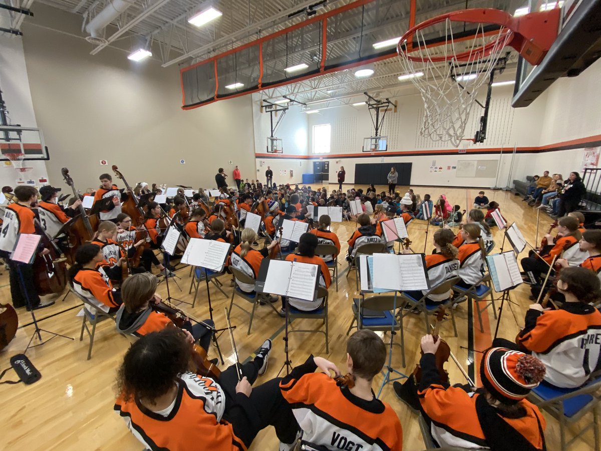 Moorhead Orchestra (@moorheadorch) on Twitter photo We are on the road today with the fabulous <a href="/MoorheadBands/">Moorhead Band</a>
We are playing for the district 4th graders at Robert Asp, Probtsfield, and SG Reinertsen. We are on the road today with the fabulous <a href="/MoorheadBands/">Moorhead Band</a>
We are playing for the district 4th graders at Robert Asp, Probtsfield, and SG Reinertsen.