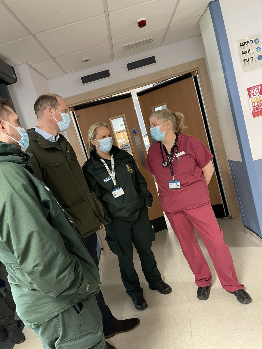 It’s not everyday the future king drops in!
Thanks to Prince William for visiting NHS staff at #IpswichHospital today. The prince thanked staff and found out more about our local NHS. 

#LoveYourNHS