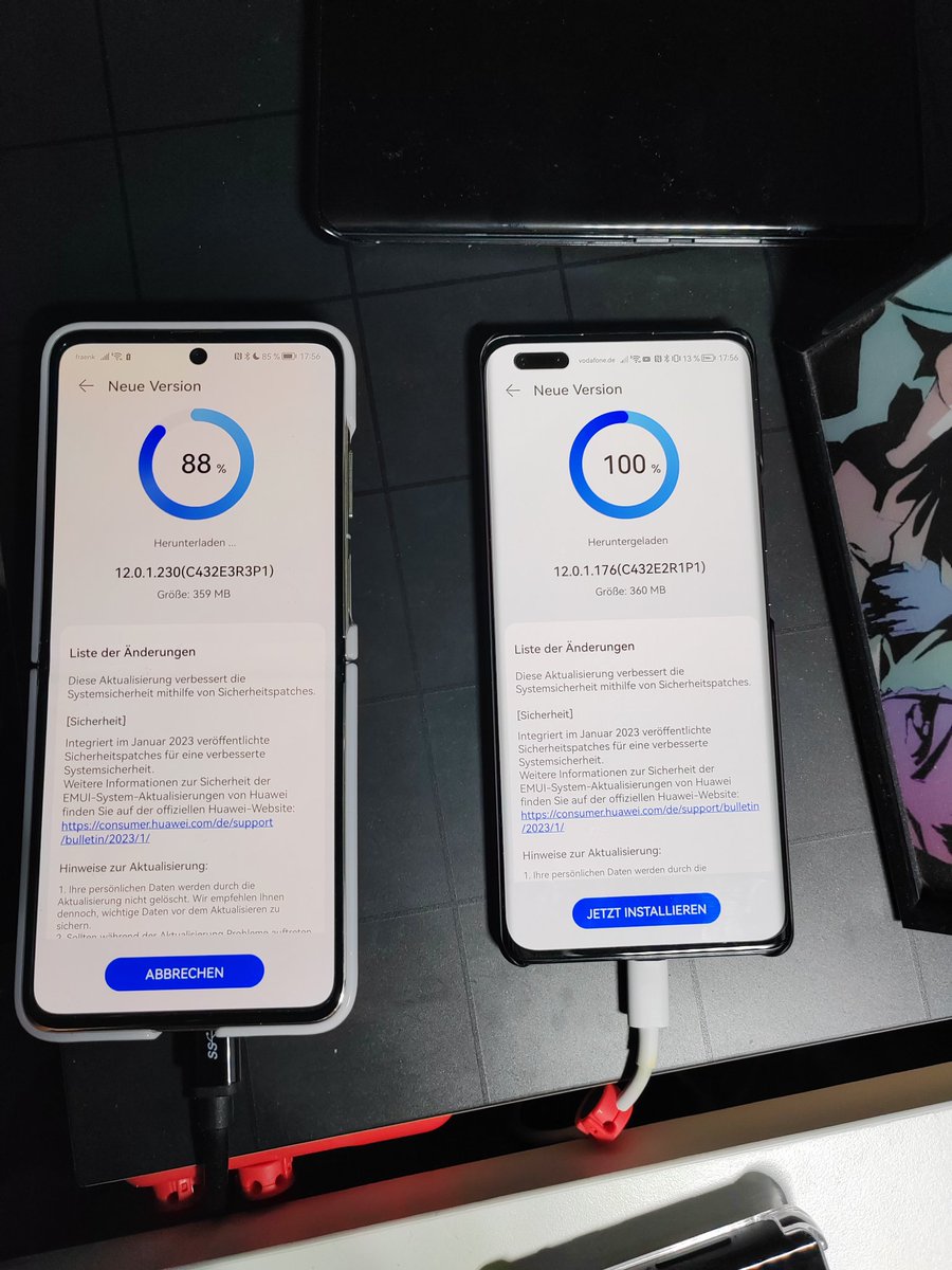 llelectronics's tweet photo. January security patches for #Huawei #Nova10Pro & #P50Pocket https://t.co/PCES02vIlJ