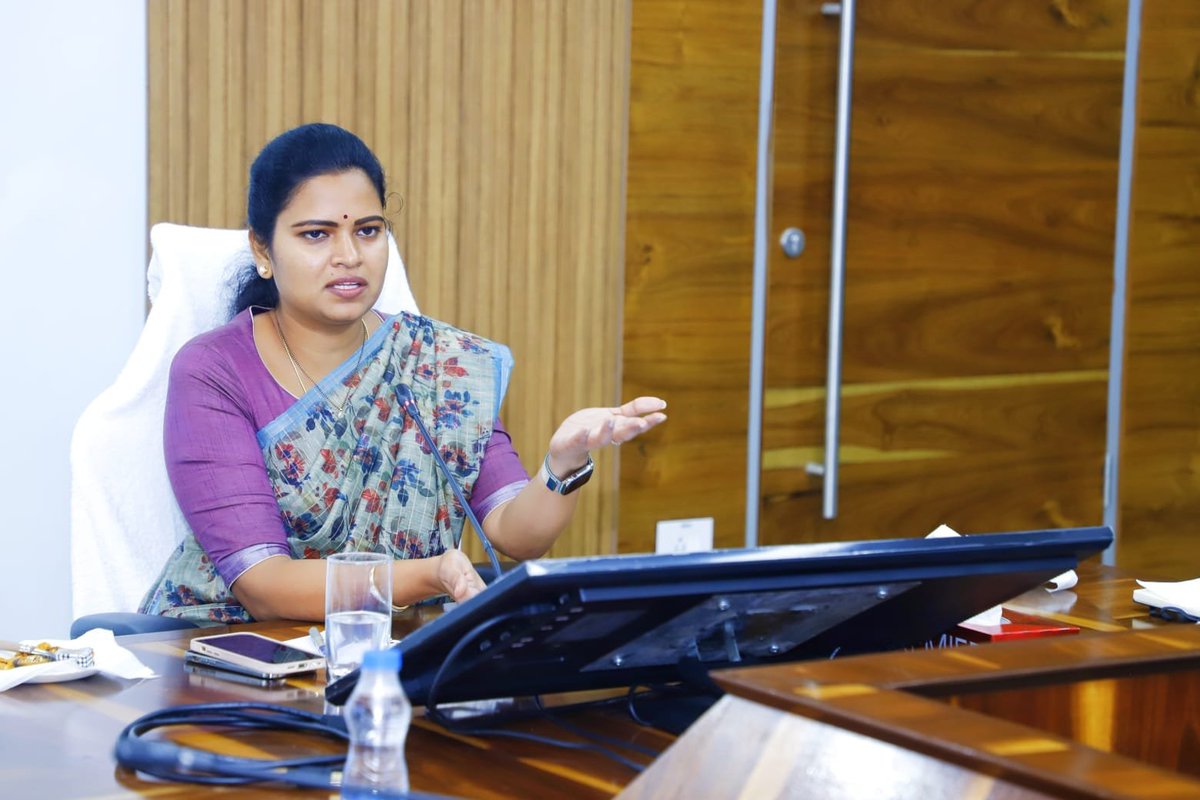 Asha Rajini Conducted a review meeting on the newly constructed Medical Colleges in ...