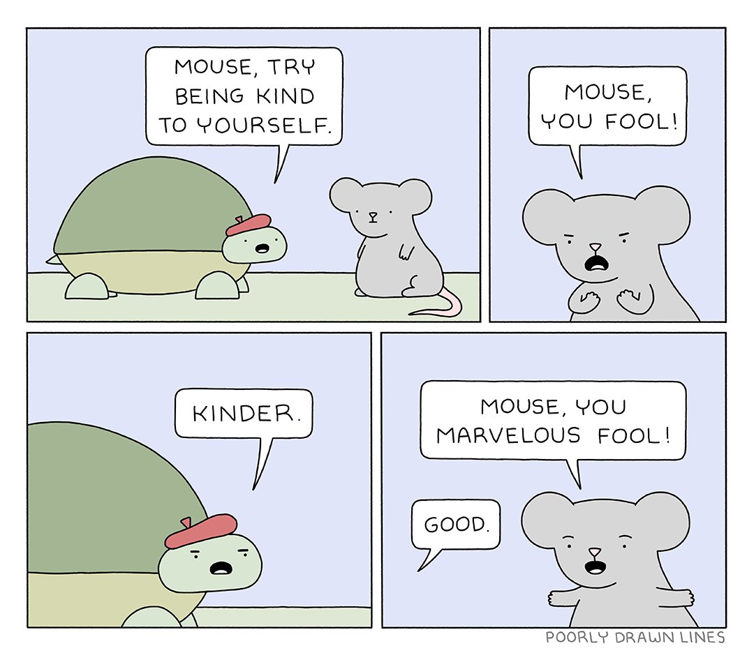 being kind 