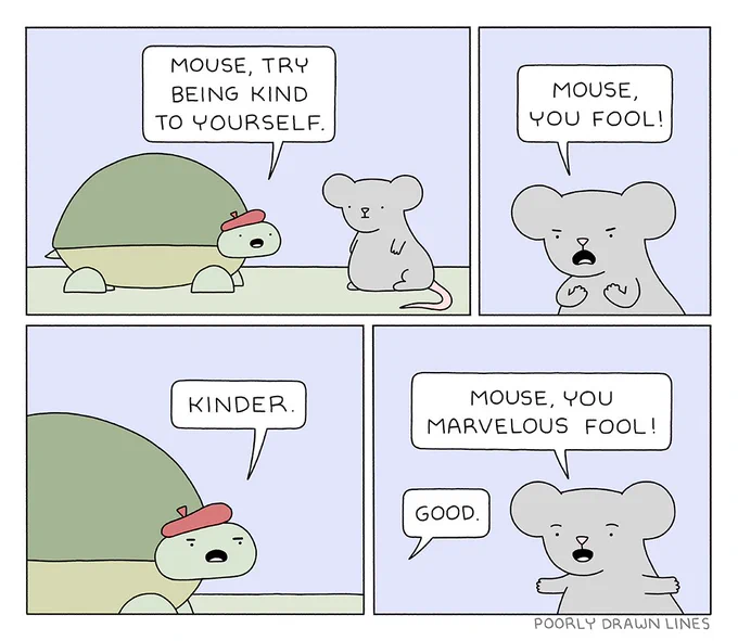 being kind 