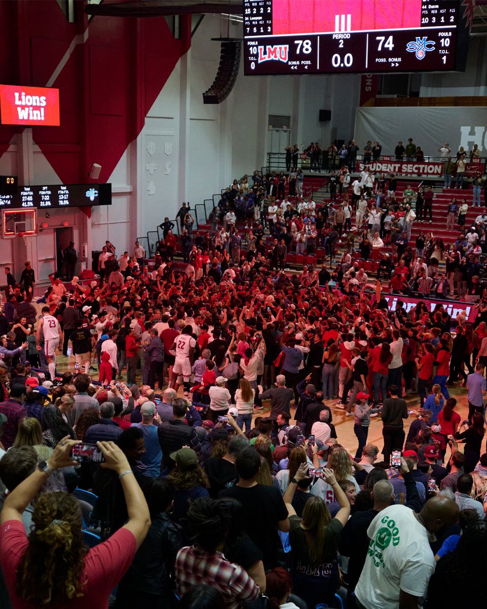 LMU Men's Basketball tweet media