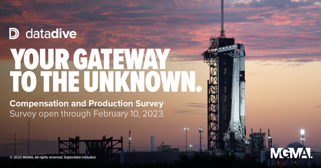 Today is the LAST day to complete MGMA's DataDive Compensation and Production Survey. 

Take the survey here: go.mgma.com/dc/NmmA2nob3Fw…