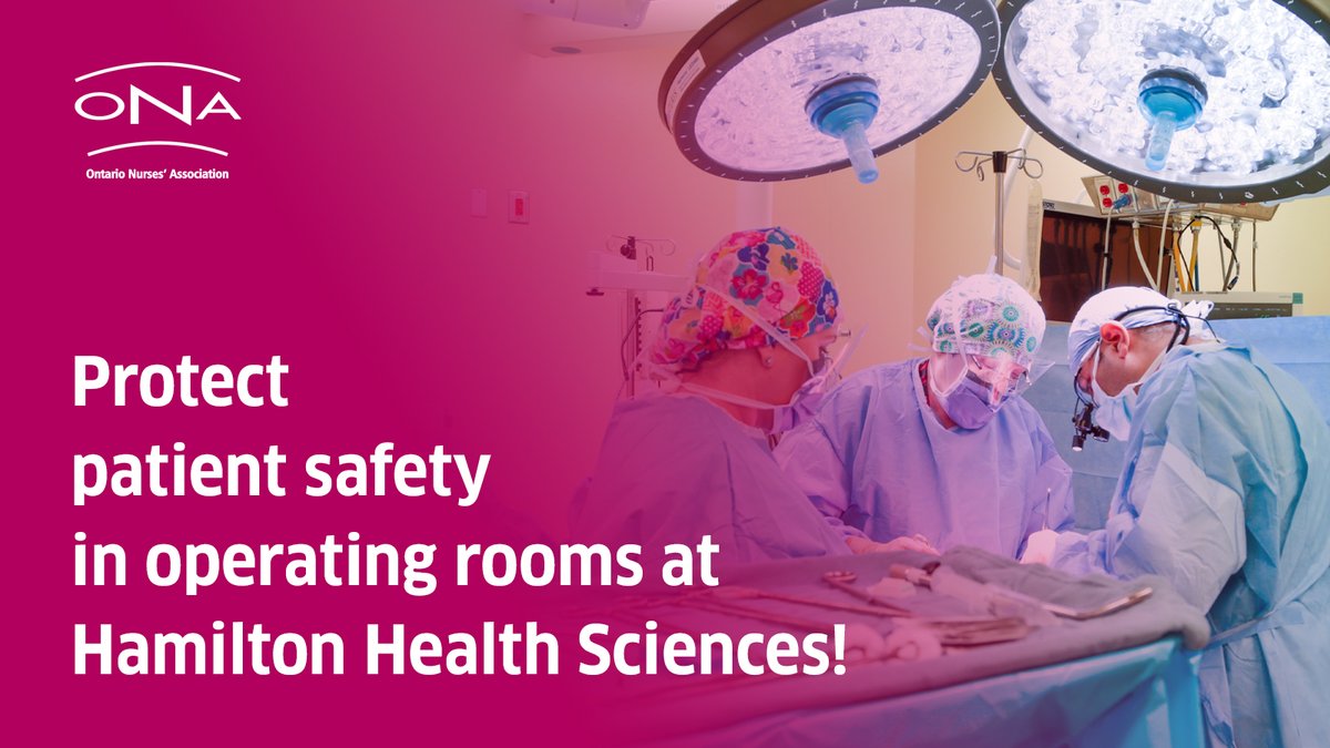 Ontario Nurses' Association on Twitter "Registered Nurses at Hamilton