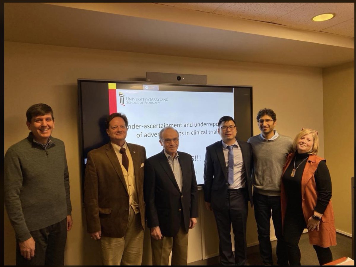 UMB_PHSRxHealth's tweet photo. Congrats to Dr. Hong for successfully defending his dissertation in @UMB_PHSRxHealth entitled, "Under-ascertainment and underreporting of adverse events in clinical trials" (Chair: Dr. Peter Doshi). Well done Hong on a wonderful defense with clear policy implications, bravo! https://t.co/2yqfz8YNuj