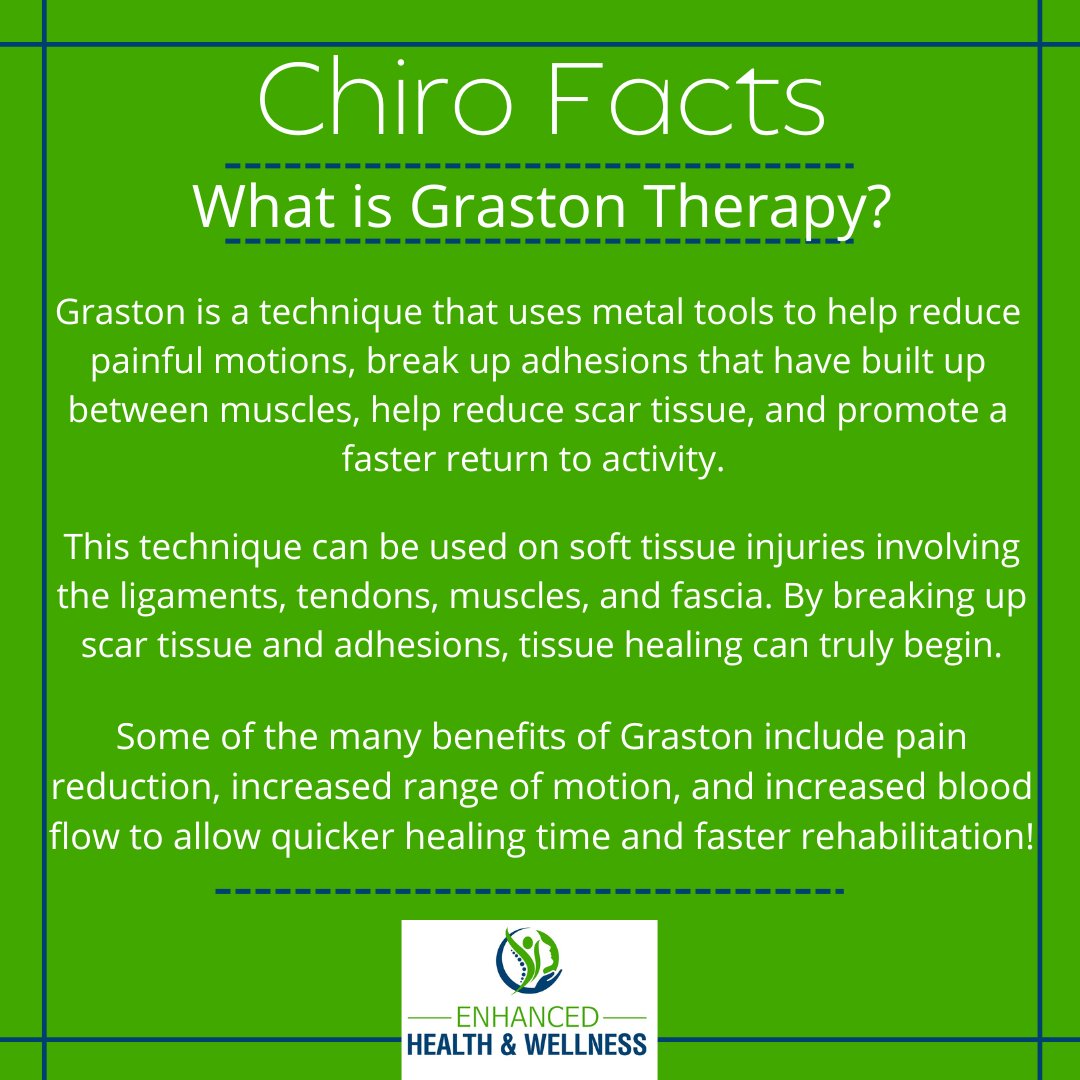 Enhanced_YEG's tweet image. Interested in Graston Therapy? Call us or book online today to try it out and start feeling the benefits!

#grastontherapy #grastontechnique #graston #yeglocal #health #yegbusiness #yeg #yegchiro #yeggraston #massagetherapy #grastontools #iastm #myofascialrelease #iastmtools