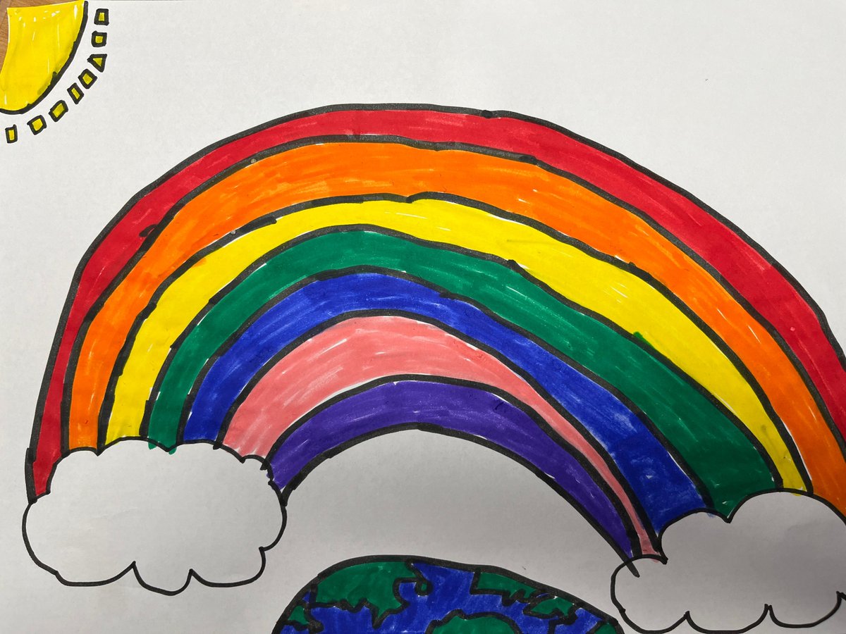 LboroGrammar's tweet image. The school has recognised Children’s Mental Health Week with the Taskmaster challenge this week. Years 6 to 8 had lots of fun undertaking a range of tasks including: Make the best rainbow, make a self-portrait, and finally making  a hat out of recycling!

#CMHWTasking #Creative