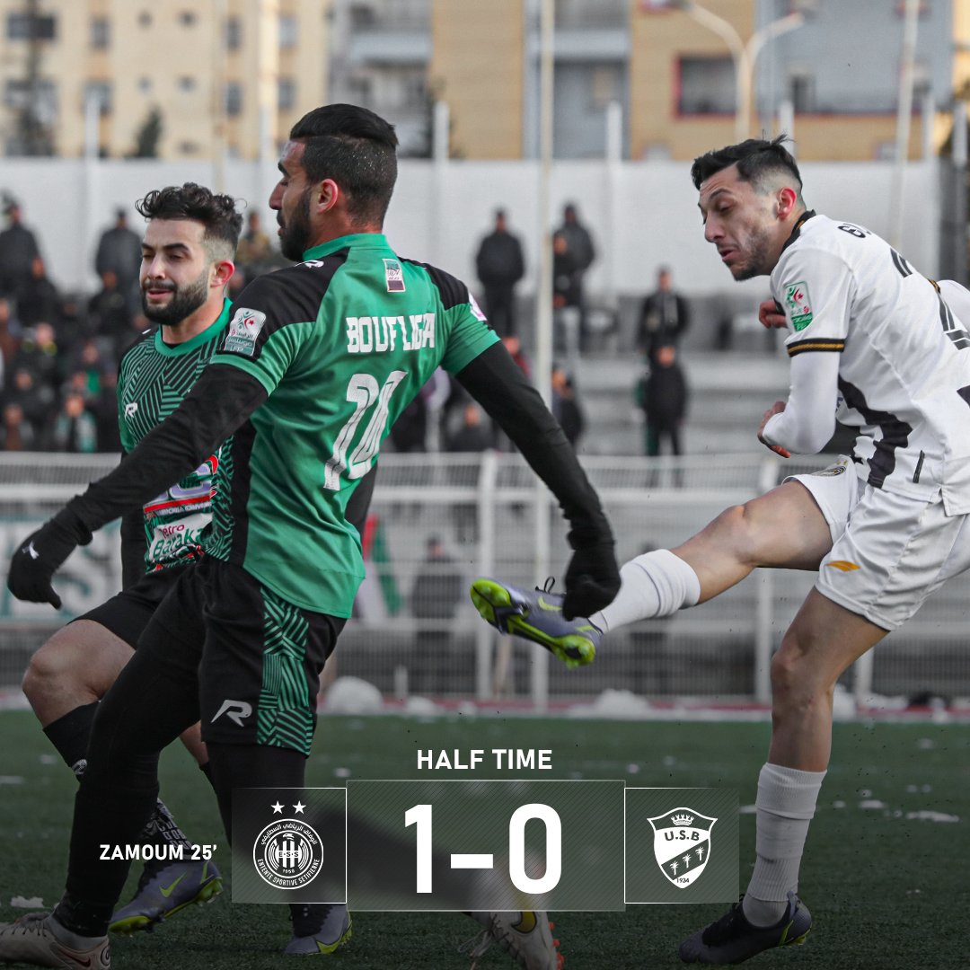 essetifienne's tweet photo. ⚽️ | نهاية الشوط الأول بتقدم وفاق سطيف أمام اتحاد بسكرة بهدف زموم
#ESSUSB
#TeamESS | #AllezLEntente 🏁🦅 https://t.co/XZUFn8TPie