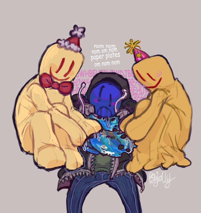 artificalhearts's tweet photo. eating elsa paper plates with the homies anyone
#partygoers #partypoopers #partygoer #partypooper #entity68 #entity67 #backrooms #thebackrooms #backroomsfanart #levelfun #level52 #art #drawing #funwar https://t.co/IEk2FtJHkC