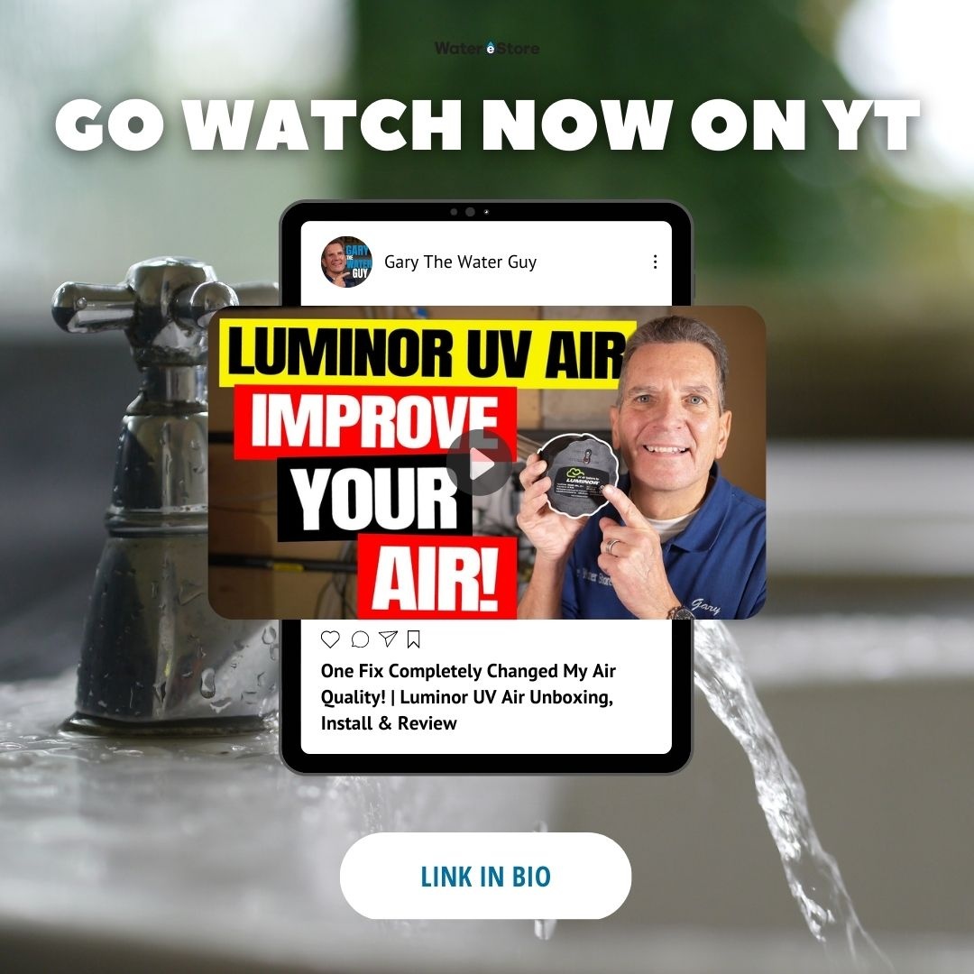 WaterEstore's tweet image. In this video I unbox, install and review the Luminor UV Air disinfection system. If your air stinks, if you have smokers in the house, or if you&apos;re getting sick often this video is for you. Watch now! 

youtube.com/watch?v=qb8vQQ…

#cleandrinkingwater #sedimentfilter