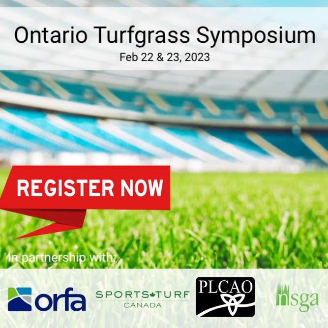 Don't miss this event! The Ontario Turfgrass Symposium will be held in Guelph, Ontario on Feb 22 &amp; 23, 2023. Visit TurfSymposium.ca to register
#Turfgrass #GuelphTurf #Lawncare #Sportsfields #Sod #Golf