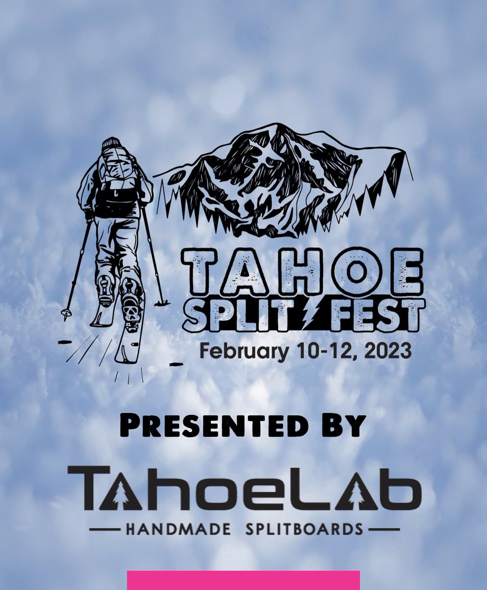 HPM_HPence's tweet photo. Stoked to check out splitfest this weekend Fri Sat Sun #tahoe #splitfest https://t.co/zzZ5H6q7nK @SouthTahoeNow #avalanchesafety #backcountry 🏂 ❄️ https://t.co/6yaAGZkmmW